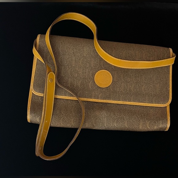 Gucci Vintage Jacquard Two-Way Crossbody Bag - Picture 2 of 14